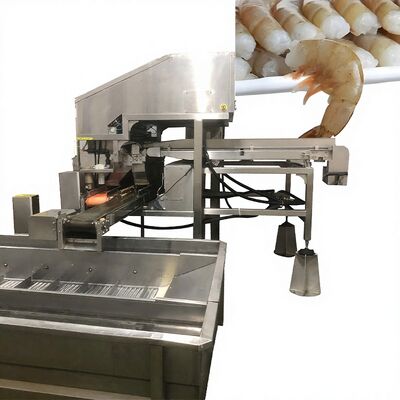 Buon prezzo Unità industriale CE per la lavorazione dei gamberetti Multifunzionale per la rimozione della testa Sistema di decapitazione dei gamberetti Linea di decapitazione dei gamberetti Testata dei gamberetti in linea