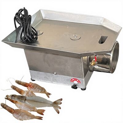 Buon prezzo Tagliatrice di gamberetti 510x400x300mm Tagliatrice automatica anticorrosione per gamberetti per taglierina di gamberetti in linea