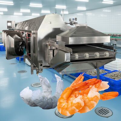 Buon prezzo Cucina per gamberetti multiuso Miglior macchina per cucinare frutti di mare Zolim Cucina tunnel per PUD gamberetti 3.7kw Cucina a vapore per frutti di mare in linea