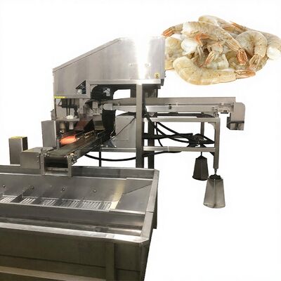 Buon prezzo Stabile 380V Zolim impianto automatico di trasformazione dei frutti di mare sistema di linea multiuso di decapitazione di gamberetti rimuovitore di teste di gamberetti 1000-1500kg/h in linea