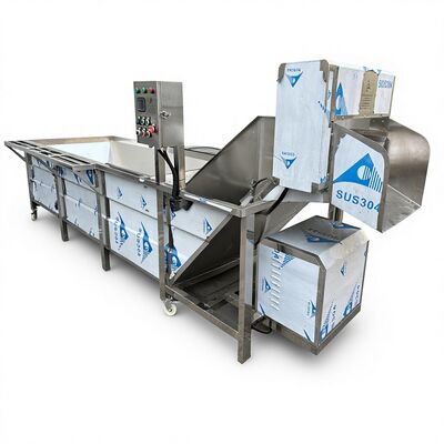 Buon prezzo Zolim Industrial Automatic Thawing Machine for Frozen Seafood & Fish 4300x1500x1200mm 700-1500kg Capacità in linea