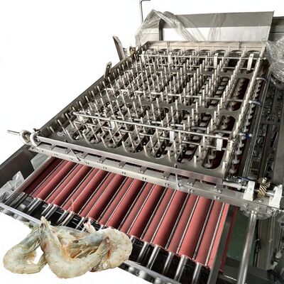 Buon prezzo Prodotto in Cina Peeler per gamberetti 380V Separatore di pelle per gamberetti Macchina di rimozione di guscio per gamberetti Produzione di rimozione di guscio per gamberetti in linea