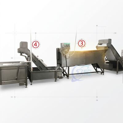 Buon prezzo High Speed Shrimp Head Body Separator Anti Corrosive SUS316 1200-1800KG 0.8KW 440V in linea